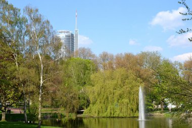 Het stadspark in Essen